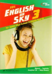 Image of English on sky 3 : for junior high school students year IX