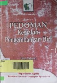 Image of Pedoman kegiatan pengembangan diri untuk madrasah