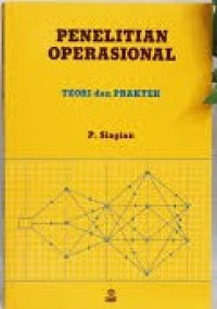 Image of Penelitian operasional : teori dan Praktek : P.Siagian