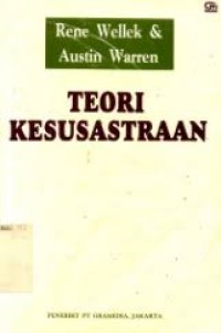 Image of Teori Kesusastraan